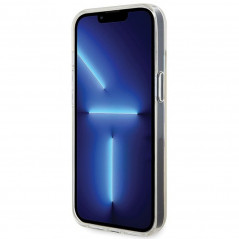 Apple iPhone 15 Coque Guess IML Faceted Mirror Élégant  Disco irisé