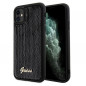Apple iPhone 11 Coque Guess Sequin Script Metal Élégant  Noir