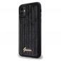 Apple iPhone 11 Coque Guess Sequin Script Metal Élégant  Noir