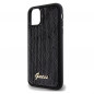 Apple iPhone 11 Coque Guess Sequin Script Metal Élégant  Noir
