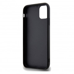Apple iPhone 11 Coque Guess Sequin Script Metal Élégant  Noir