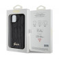 Apple iPhone 11 Coque Guess Sequin Script Metal Élégant  Noir