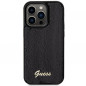 Apple iPhone 13 Pro Max Coque Guess Sequin Script Metal Élégant  Noir