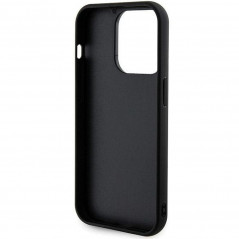 Apple iPhone 13 Pro Max Coque Guess Sequin Script Metal Élégant  Noir