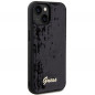 Apple iPhone 14 Coque Guess Sequin Script Metal Élégant  Noir