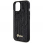Apple iPhone 14 Coque Guess Sequin Script Metal Élégant  Noir