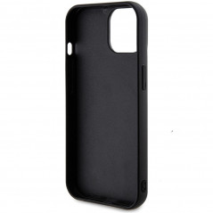 Apple iPhone 14 Coque Guess Sequin Script Metal Élégant  Noir