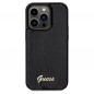 Apple iPhone 14 Pro Coque Guess Sequin Script Metal Élégant  Noir