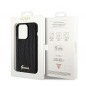 Apple iPhone 14 Pro Coque Guess Sequin Script Metal Élégant  Noir