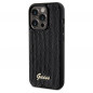 Apple iPhone 14 Pro Max Coque Guess Sequin Script Metal Élégant  Noir