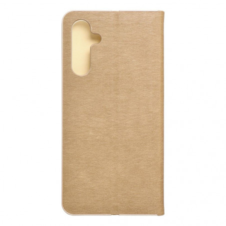 Samsung Galaxy A15 LTE Portefeuilles LUNA Book Gold Élégant  Or