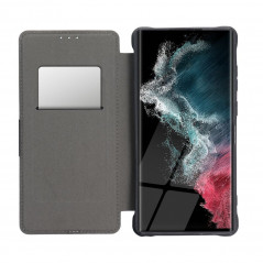 Samsung Galaxy A05 Portefeuilles Razor Book Fibre de carbone, Modèle de carbone  Bleu