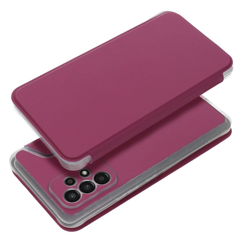 Samsung Galaxy A05s Portefeuilles Piano Book Magenta