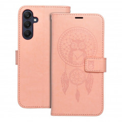 Samsung Galaxy A25 5G Portefeuilles MEZZO Book Capteurs de rêve  Pêche clair