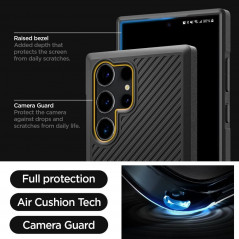 Samsung Galaxy S24 ULTRA Coque Spigen Armor Élégant  Noir
