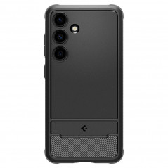 Samsung Galaxy S24 Coque Spigen Armor Fibre de carbone, Élégant  Noir