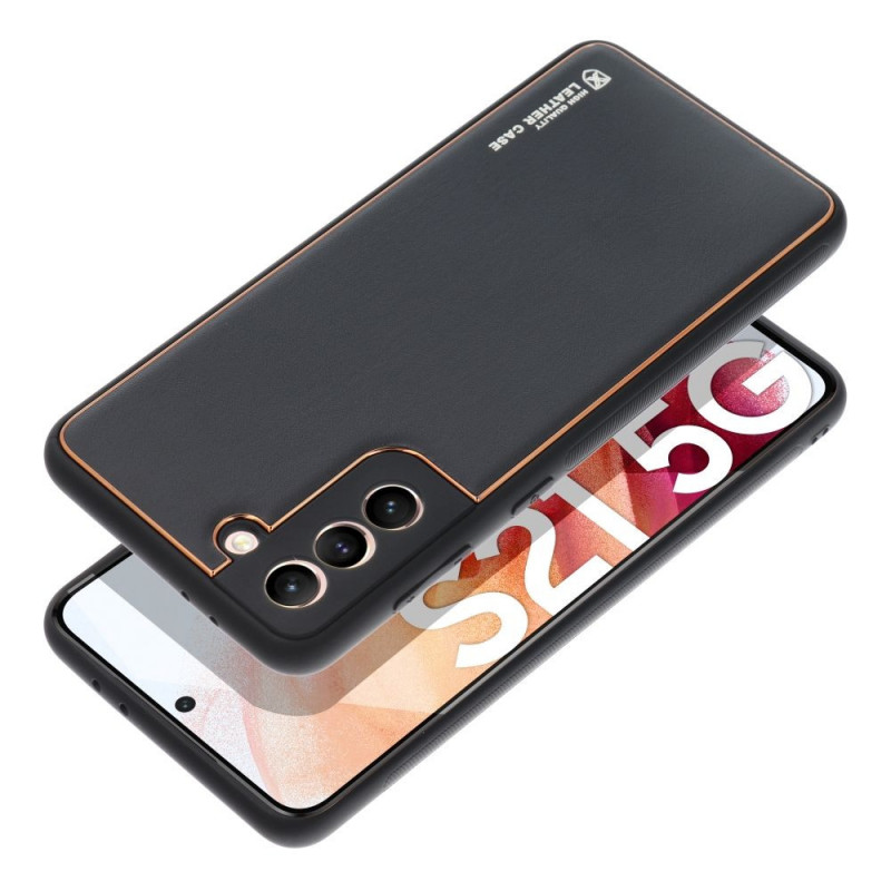 Samsung Galaxy A55 Coque Leather Noir