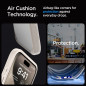 Apple iPhone 15 Pro Coque Spigen Ultra Hybrid Clair comme du cristal  Titane naturel