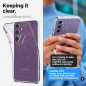 Samsung Galaxy S23 FE Coque Spigen Liquid Crystal Clair comme du cristal  Cristal scintillant