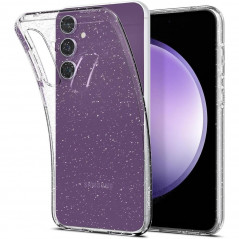 Samsung Galaxy S23 FE Coque Spigen Liquid Crystal Clair comme du cristal  Cristal scintillant