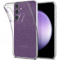 Samsung Galaxy S23 FE Coque Spigen Liquid Crystal Clair comme du cristal  Cristal scintillant
