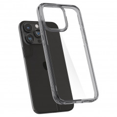 Apple iPhone 15 Pro Coque Spigen Ultra Hybrid Clair comme du cristal  Cristal spatial