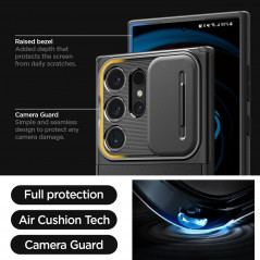 Samsung Galaxy S24 ULTRA Coque Spigen Armor Noir