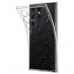 Samsung Galaxy S24 ULTRA Coque Spigen Liquid Crystal Clair comme du cristal  Cristal scintillant