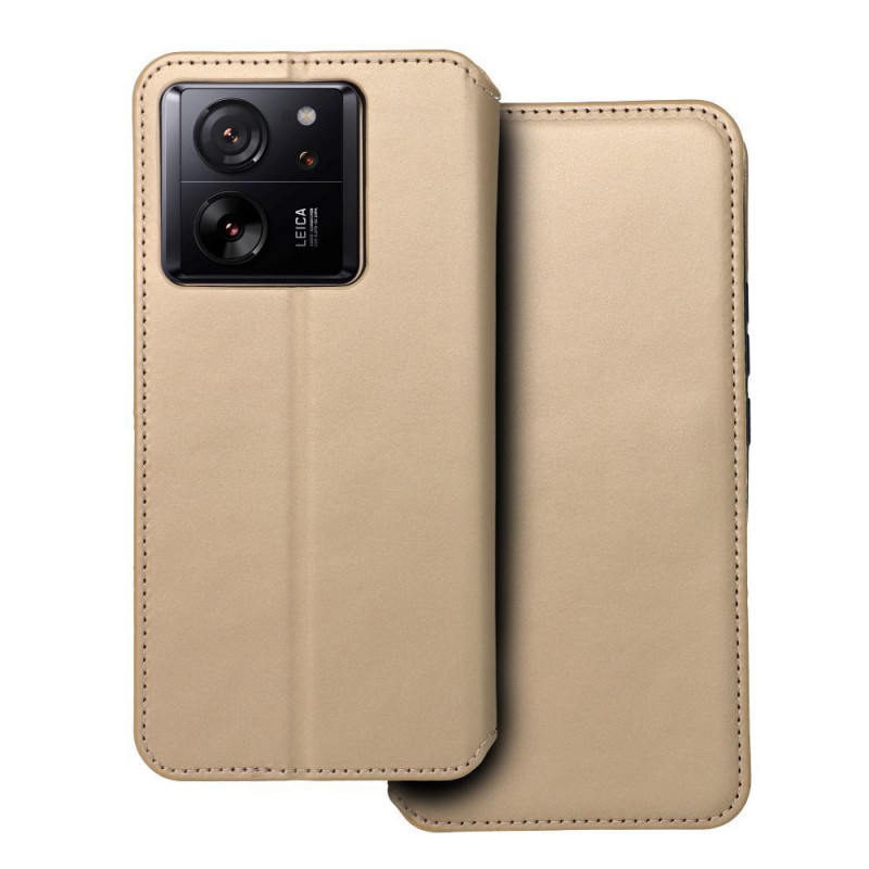 XIAOMI 13T Pro Portefeuilles Dual Pocket book Or