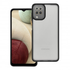 Samsung Galaxy A12 Coque VARIETE Élégant  Noir