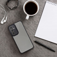 Samsung Galaxy A12 Coque VARIETE Élégant  Noir