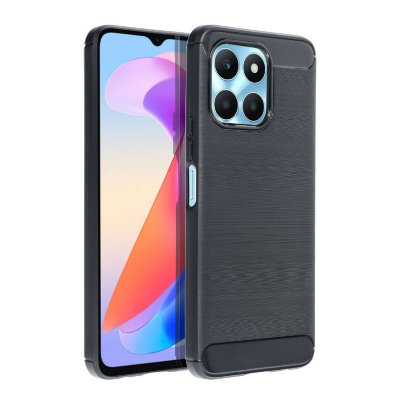 Honor X6a Coque Carbon Élégant  Noir