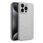 Apple iPhone 15 Pro Max Coque Silicone Mag Cover MagSAFE  Titane