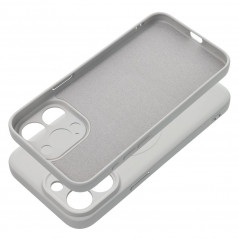 Apple iPhone 15 Pro Max Coque Silicone Mag Cover MagSAFE  Titane