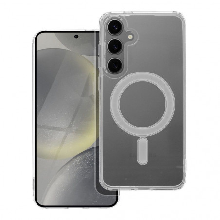 Samsung Galaxy S24 PLUS Coque Clear Mag Cover MagSAFE  Transparent