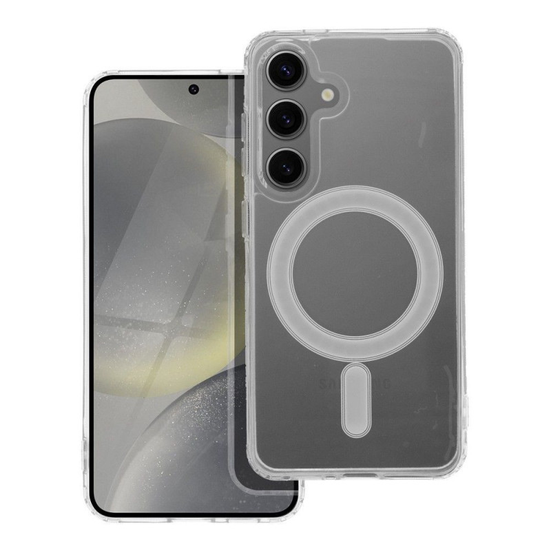 Samsung Galaxy S24 Coque Clear Mag Cover MagSAFE  Transparent