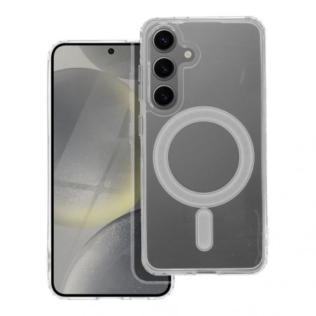 Samsung Galaxy S24 Coque Clear Mag Cover MagSAFE  Transparent