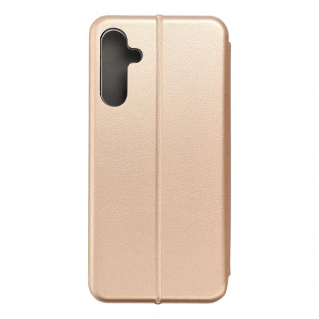 Samsung Galaxy A15 LTE Portefeuilles Book Elegance Élégant  Or