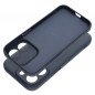 Apple iPhone 15 Pro Coque Silicone Mag Cover MagSAFE  Titane bleu