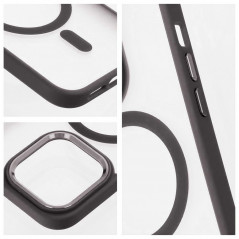 Apple iPhone 15 Pro Coque Matte Mag Cove MagSAFE  Titane