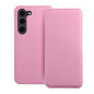 Samsung Galaxy S24 PLUS Portefeuilles Dual Pocket book Rose clair