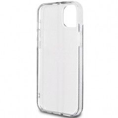 Apple iPhone 15 Coque Guess 4G Gold Stripe Élégant  Noir