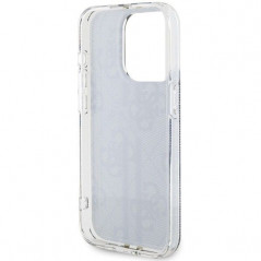 Apple iPhone 15 Pro Max Coque Guess 4G Gold Stripe Élégant  Noir