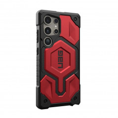 Samsung Galaxy S24 ULTRA Coque Urban Armor Gear Monarch Pro MagSAFE  Magnet crimson