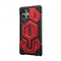 Samsung Galaxy S24 ULTRA Coque Urban Armor Gear Monarch Pro MagSAFE  Magnet crimson