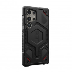 Samsung Galaxy S24 ULTRA Coque Urban Armor Gear Monarch Étui haut de gamme  MagSAFE  Noir kevlar
