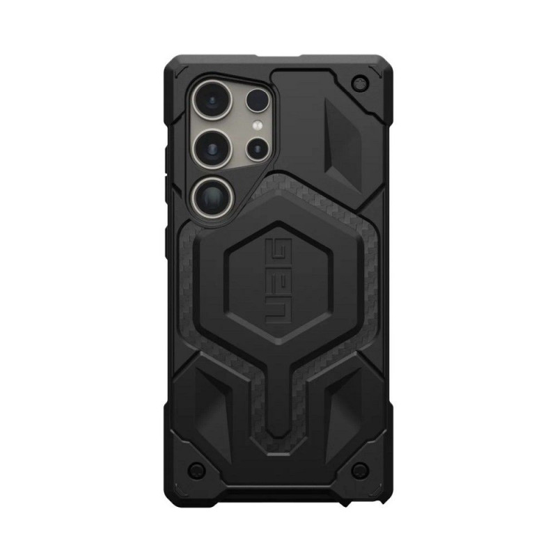 Samsung Galaxy S24 ULTRA Coque Urban Armor Gear Monarch Étui haut de gamme  MagSAFE  Fibre de carbone
