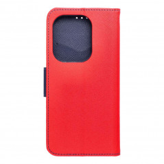 XIAOMI Redmi Note 13 Pro 4G Portefeuilles Fancy Book Rouge / Marine