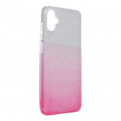 Samsung Galaxy A05 Coque Shining Transparent et rose