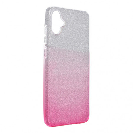 Samsung Galaxy A05 Coque Shining Transparent et rose